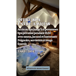 OFFRE SPA ENTRE AMI(E)S